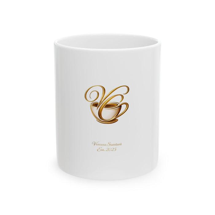 Vercena Standard Signature Mug, 11oz(White)