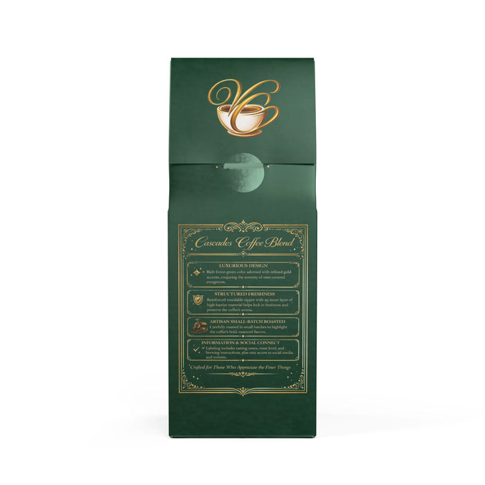 VercenaCoffee Cascades Coffee Blend (Medium-Dark Roast)