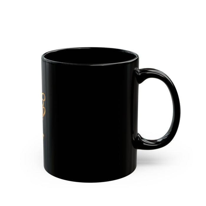 Vercena Standard Signature Mug, 11oz(Black)