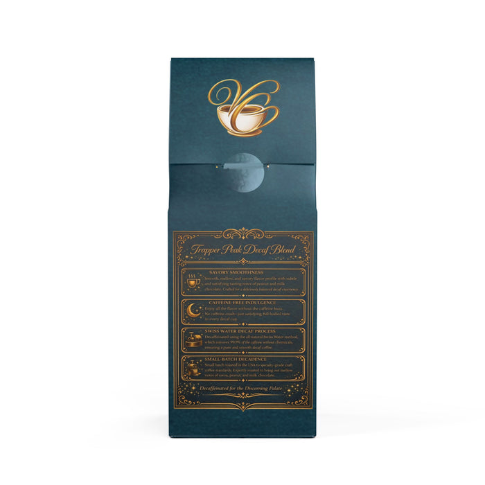 VercenaCoffee Trapper Peak Decaf Coffee Blend (Medium Roast)